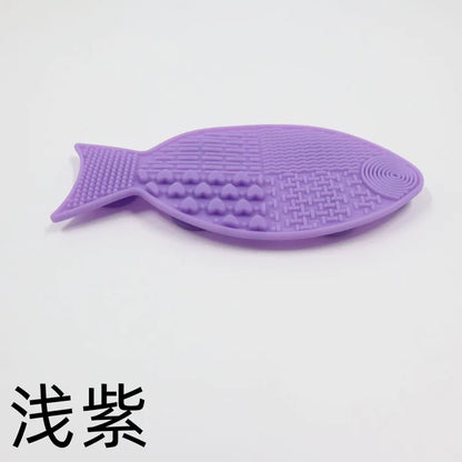 Suitable for Pets Weighing Less than 3 Kilograms Mat Cats Slow Food Bowls Suction Cup Feeding Food Silicone Lick，Product Small