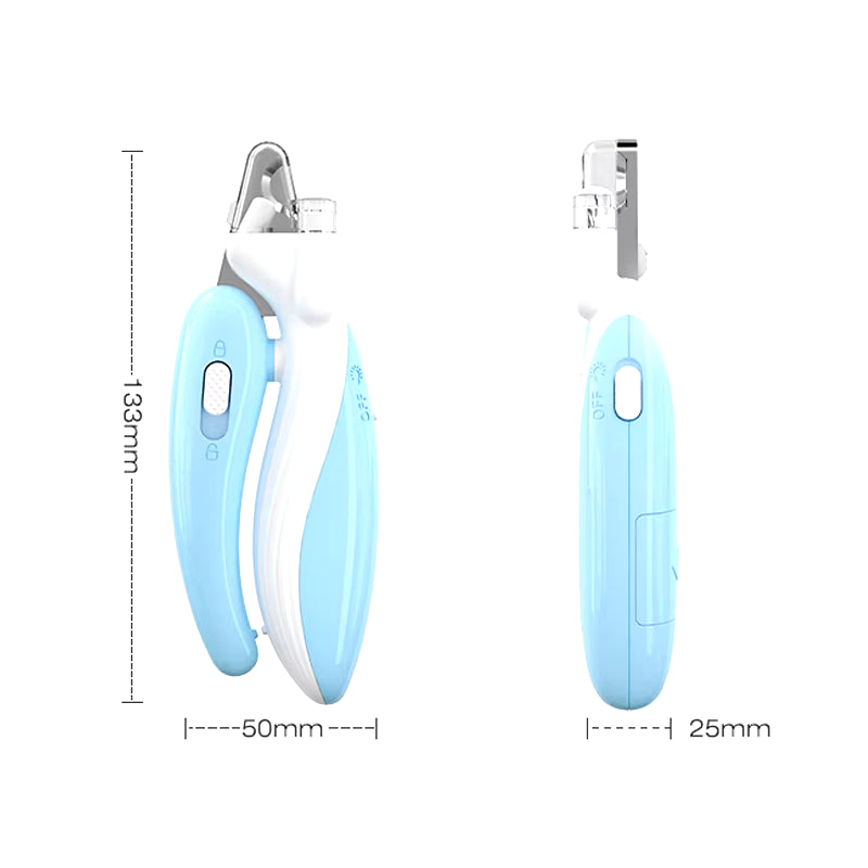 Professional Pet Nail Clippers with Led Light Pet Claw Grooming Scissors for Dogs Cats Small Animals Paw Nail Trimmer Pet Supply